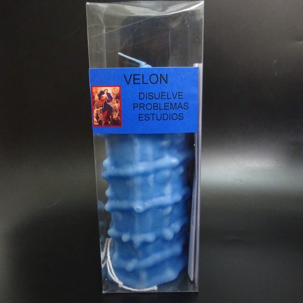 Velón Desatanudos Azul.